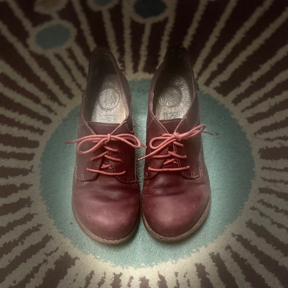 🔮𝕊𝕆𝕃𝔻!🔮El Naturslista Low Heel Lace up Shoes